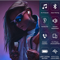 Urban Street Buds Plus za Xiaomi Black Shark 4S - prave bežične slušalice sa Hands Free kontrolama - Bijela