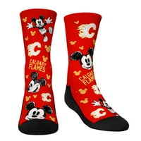 Omladinske Rock Em Čarape Mickey Mouse Crveni Calgary Plamen Set Čarapa Za Tri Posade