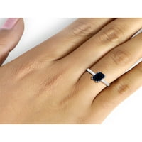JewelersClub Sapphire Prsten Birthstone Nakit-2. Carat Sapphire 0. Srebrni prsten Nakit - prstenovi od