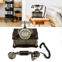 Antikni Telefon, Klasični Fiksni Telefon Lijepa Tekstura Pametno Slušalica Za Uređenje Doma Za Hotelsko