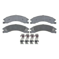 Acdelco Silver Semi-Metalni set kočnice, W hardver odgovara: 2008-, - Ford Econoline