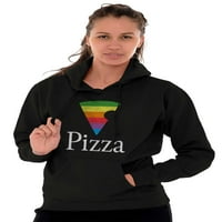 Rainbow ponos pizze LGBT dukserica s kapuljačom za žene muškarci Brisco marke 4x