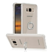 Samsung Galaxy s aktivnim prozirnim zračnim jastukom za zaštitni kaput sa držačem prstena u bistrim
