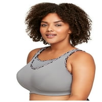 Glamorise puna slika plus veličine bez bonce Camisole Sports BRA žica 1066