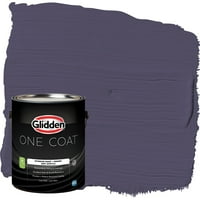 Glidden one Coat Interior Paint and Primer, Magic Spell Purple, galon, Flat