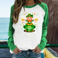 Shamrock Shirts for Women St Patricks Day Crop Top St Patricks Day Movies Shirt Womens Green Top Cold