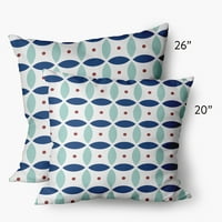 20 20 Jednostavno daisy geometrijski dekorativni jastuk za bacanje