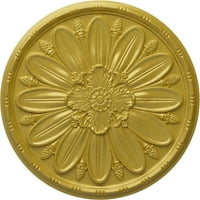 7 8 od 3 8 P Fairfa stropni medaljon, ručno oslikano bogato zlato