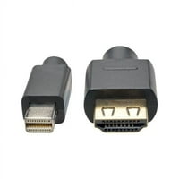 Mini DisplayPort 1.2 a na HDMI 2. Aktivni Adapter kabl sa hvatanjem HDMI utikača 4K HDCP 2.2, ft