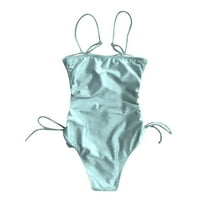Solid Color Bikini kupaći kostimi Djevojka BodySuits odijelo Bikinis set kupališta Bandersd Posuda push