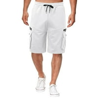 Muške kratke hlače Čvrsto koljena Dužina koljena Elastična vježba Sportske casual plus veličine hlače