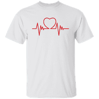 Grafički America Dan zaljubljenih Holiday Beating Heart muške grafički T-Shirt