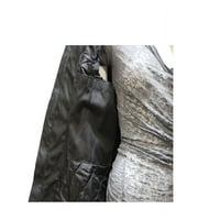 Dilerska koža LJ7001-CC-2XL ženska tekstilna kožna jakna - 2XL