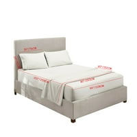 Kućna posteljina set posteljina za pokrov pokroviteljske jastučnice pune boje poliesterskih posteljina