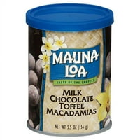 Mauna Loa Mliječni čokoladni komad makadamije, 5. oz
