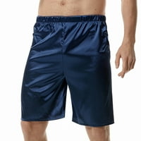 Xihbxyly Cargo Hlače za muškarce, muške kratke hlače Ležerne prilike čvrste elastične strugove hlače Sportske