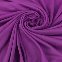 Rome Textiles Polyester Interlock Lining Precut Fabric-Orchid Dark