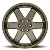 Crni Rhino Cast Aluminium Rim Brrku 17x9. 6x5. M-BRNZ, 1795RKU-86140Z12