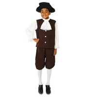 Kolonijalni dječak sa jabot dječijim kostimom