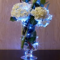 Kuluzego Dugme Bakarna Žičana Lampa Mini Cvijeće Božićna Dekoracija Fenjer Poklon Svjetlosni Niz
