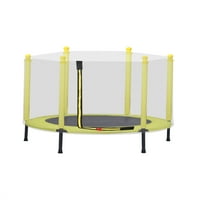48 Dječiji trampolin za malu djecu sa mrežom, vanjski i zatvoreni trampolin za malu djecu sa ograđenim
