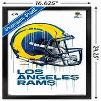 Los Angeles Rams - Zidni kaciga za kacigu, 14.725 22.375