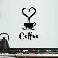Eguiwyn Šolje Za Čaj Vinilna Naljepnica Art Zidna Naljepnica Dizajn Kafe Dolazak Lijepe Kafe Kućni Dekor