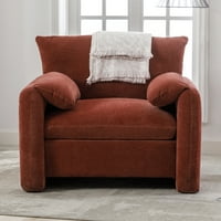Modern Style Chenille Prevelika fotelja naglasak Sindina kauč salon sa dnevnim boravkom 38,6 '' W za dnevni