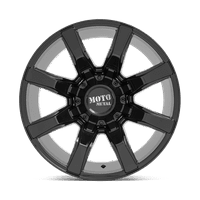 Moto metalni aluminijumski rim MO Spider 20x9in sjajni crni finish, MO80429067300