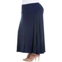 Komforna Odjeća ženska Maxi suknja Plus veličine