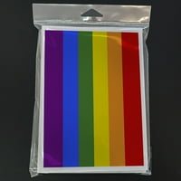 Caroline's bysures CK7992GCA7P Gay Pride čestitke i koverte od 8, 5, višebojni