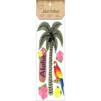 Jolee's Butique Parcel Glitter Palm Tree