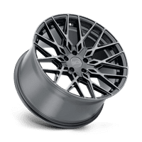 Aluminijumski rim Phoeni 19x8.5in Gunmetal sa brušenim gumicom za lice, 1985Phx355114G76