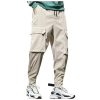 Muške golf hlače Classic Fit modne više džepne pantalone na otvorenom pune hlače Radne hlače Srednja odjeća