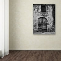 Zaštitni znak likovne umjetnosti San Gimignano vrata platna umjetnost moises Levy
