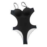 Ersazi Clearance slatki Bikini ženski Jednodijelni čelični nosač čvrsti Bikini push-Up Pad Swimwear Swimsuit