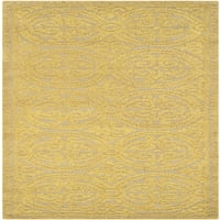 Cambridge Avalon geometrijska prostirka vunene vune, svijetlo zlato tamno zlato, 2'6 6 '