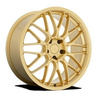 MR 19X8. 5x114. 35ET 63.4CB Rally Gold Wheel