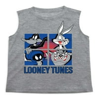 Looney Tunes Boys majica, rezervoar i šorc 3-dijelni Set, veličine 4-7