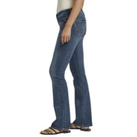 Silver Jeans Co. Ženske tanke čizme za čizme u utorak sa niskim rastom, veličine struka 24-34