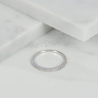 Marisol & Poppy CZ prsten od srebra za žene, tinejdžere, Unisex
