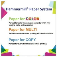 Hammermill reciklirani papiri u boji, 8,5 11