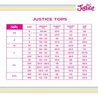 Justice Girls J-Sport puna paketa sa kapuljačom, veličina XS-XXL