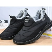 Fangasis muški klizanje otporne na snežni čizme okrugli nožni zborni cipela za tople cipele casual plišana