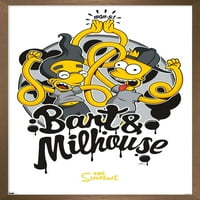 Zidni Poster Simpsons - Bart & Milhouse, 14.725 22.375
