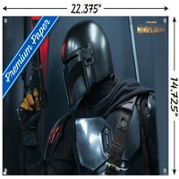 Star Wars: Mandalorijska sezona - borba sa zidnim posterom sa pushpinsom, 14.725 22.375