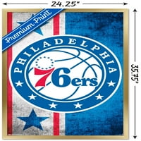 Philadelphia 76ers - Logo zidni poster, 22.375 34