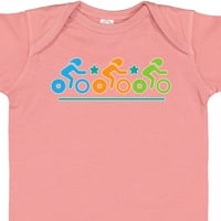 Inktastic Bicycle Riding Cyclist poklon poklon za dječaka ili djevojčicu bodi