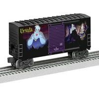 Lionel o skali Disney Ursula negativac Hi-Cube Boxcar Električni model Model Vlasnički kotrljanje