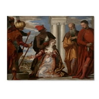 Zaštitni znak likovne umjetnosti 'mučeništvo Svete Justine' platnena Umjetnost Paola Veronesea